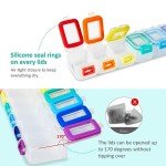 Fullicon 7-Day Moisture-Proof Pill Organizer