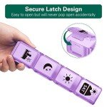 XL 7-Day Pill Organizer - 4 Doses Daily