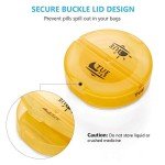 Weekly AM/PM Pill Organizer - 7 Day Container