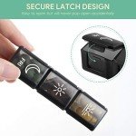 Weekly Pill Organizer for Morning, Noon, Evening