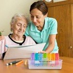 Weekly AM/PM Pill Organizer - 7 Day Container