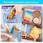 Weekly Large Pill Organizer with 4 Compartments
