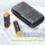 AUVON Weekly Pill Organizer for AM/PM Meds