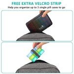 7-Day Travel Pill Organizer with Large Compartments