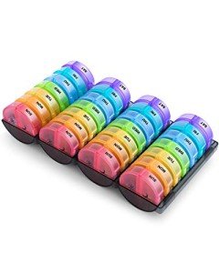 XL Monthly Pill Organizer with AM/PM Compartments