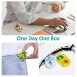 Weekly Pill Organizer for Travel - 7 Days