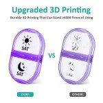 Weekly Pill Organizer for Travel - 7 Days