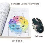 Cute Floral 7-Day Pill Organizer Container