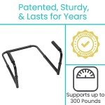 Vive Stand Assist - Mobility Standing Aid Rail for Couch, Chair - Assistance Handle for Patients, Elderly, Seniors and Disabled - Safety Grab Bar for Sitting, Sofa, Home - Adjustable, Portable Device