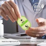 Weekly Pill Organizer for Travel - 7 Days