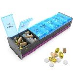 XXL Weekly Pill Organizer with AM/PM Compartments