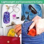 7-Day Pill Organizer with Travel Case - Purple