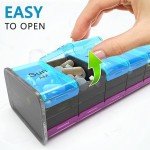 XXL Weekly Pill Organizer with AM/PM Compartments