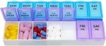 Ezy Dose 7-Day Pill Organizer with Easy Removal
