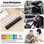 Weekly Pill Organizer Set for Vitamins and Supplements