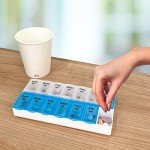 7-Day AM/PM Pill Organizer - 2 Pack