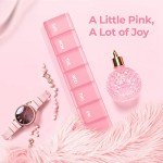 AUVON 7-Day Pill Organizer, Portable & BPA-Free