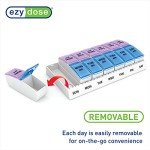 EZY DOSE 7-Day AM/PM Pill Organizer Box