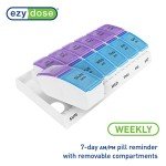 EZY DOSE 7-Day AM/PM Pill Organizer Box