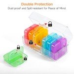 Zoksi BPA-Free 7-Day Pill Organizer, AM/PM
