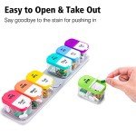 Daviky XL Weekly Pill Organizer for 7 Days