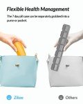 Extra Large 7-Day Pill Organizer with Dual Protection