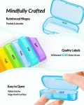 Extra Large 7-Day Pill Organizer with Dual Protection