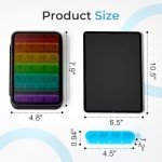 Odaro Weekly Pill Organizer with 28 Compartments
