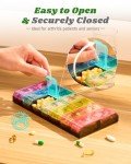 Colorwing Weekly Pill Organizer with 14 Compartments