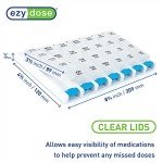 Weekly Pill Organizer with 7-Day Compartments