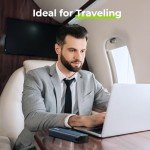 AUVON Stylish Aluminum Weekly Pill Organizer Box