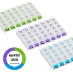 Weekly Pill Organizer with 7-Day Compartments