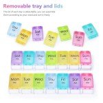 MOLN HYMY AM PM Pill Organizer with Trays