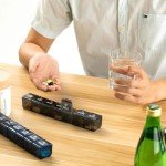 Weekly Large Pill Organizer - 2-Pack for Travel