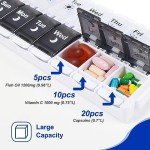 HRX Large Weekly Pill Organizer for 7 Days