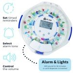 Smart Pill Dispenser with Alarm and WiFi App