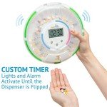 Automatic Pill Dispenser with 28-Day Organizer