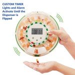 EZILIFE Automatic Pill Dispenser with Alarm & Light