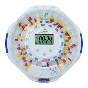 Automatic Pill Dispenser with Alerts and Locks