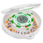 28-Day Automatic Pill Dispenser with LCD Display