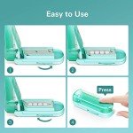 DEPAD Pill Cutter Splitter for Cutting Multiple Pills, Adjustable Pill Cutter Splitter for Small and Tiny Pills with Accurate Pill Alignment, Pill Cutter for Small or Large Pills with Sharp Safe Blade