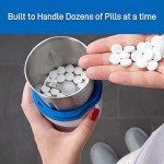 Electric Pill Crusher with Organizer and Accessories