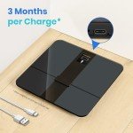 Etekcity Smart Scale for Body Weight Fat, FSA HSA Eligible, Digital Bathroom Weighing Machine for Accurate BMI Muscle Mass Composition, Home Use Apple Health Compatible Fitness Equipment