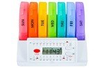 7-Day Pill Organizer with Timer for Medication