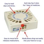 Weekly Vitamin Pillbox Organizer - 7-Day Dispenser