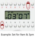7-Day Pill Organizer with Timer for Medication
