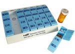 e-Pill Weekly Pill Organizer with Alarm Reminder
