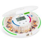 LiveFine 28-Day Automatic Pill Dispenser with Alerts