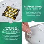 28-Day Automatic Pill Dispenser with Reminder Alarm