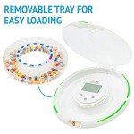 LiveFine 28-Day Automatic Pill Dispenser with Alerts